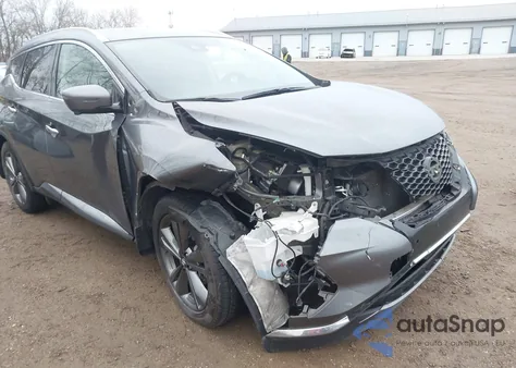 2020 Nissan Murano Platinum Intelligent Awd z USA, uszkodzony, nr VIN 5N1AZ2DS8LN130046